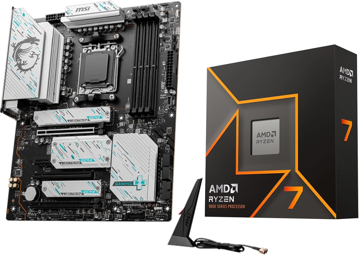CPU AMD Ryzen 7 9700X Amazon.com: AMD Ryzen™ 7 9700X 8-Core, 16-Thread Unlocked